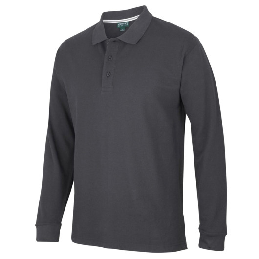 Roldan Mens Polo Shirts Gunmetal Angle